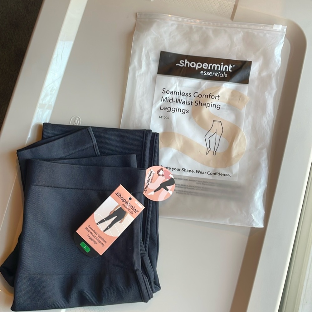 NWT Black Shapermint Leggings
